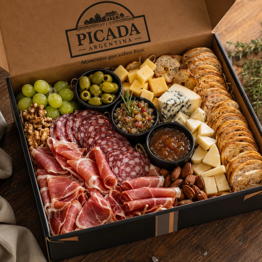 Picada casera armada con el Método Mesa Lista