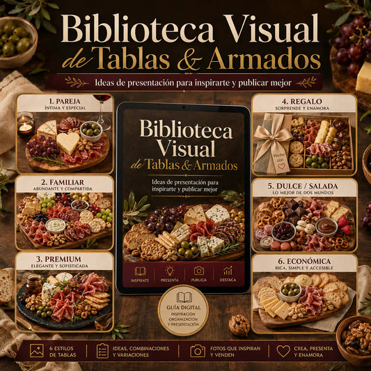 Biblioteca Visual de Tablas & Armados — Ideas de presentación para inspirarte