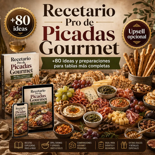 Charcutería & Quesos Pro — Recetas y preparaciones premium para tus picadas
