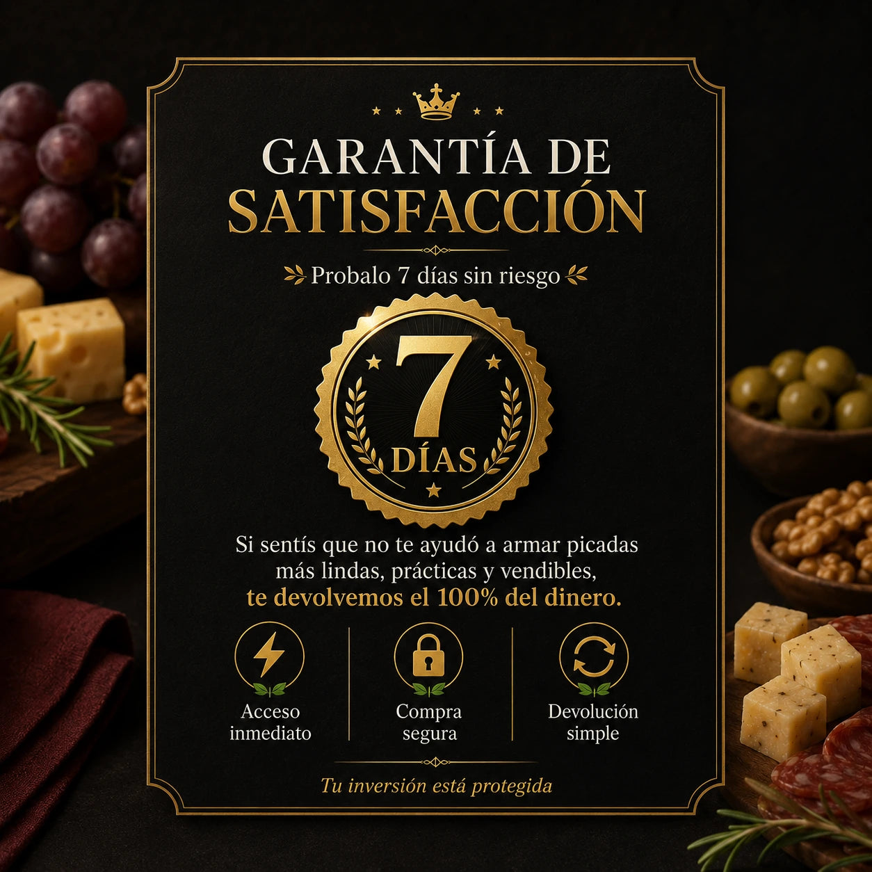 Compra segura y garantía de Picadas Pro Casa