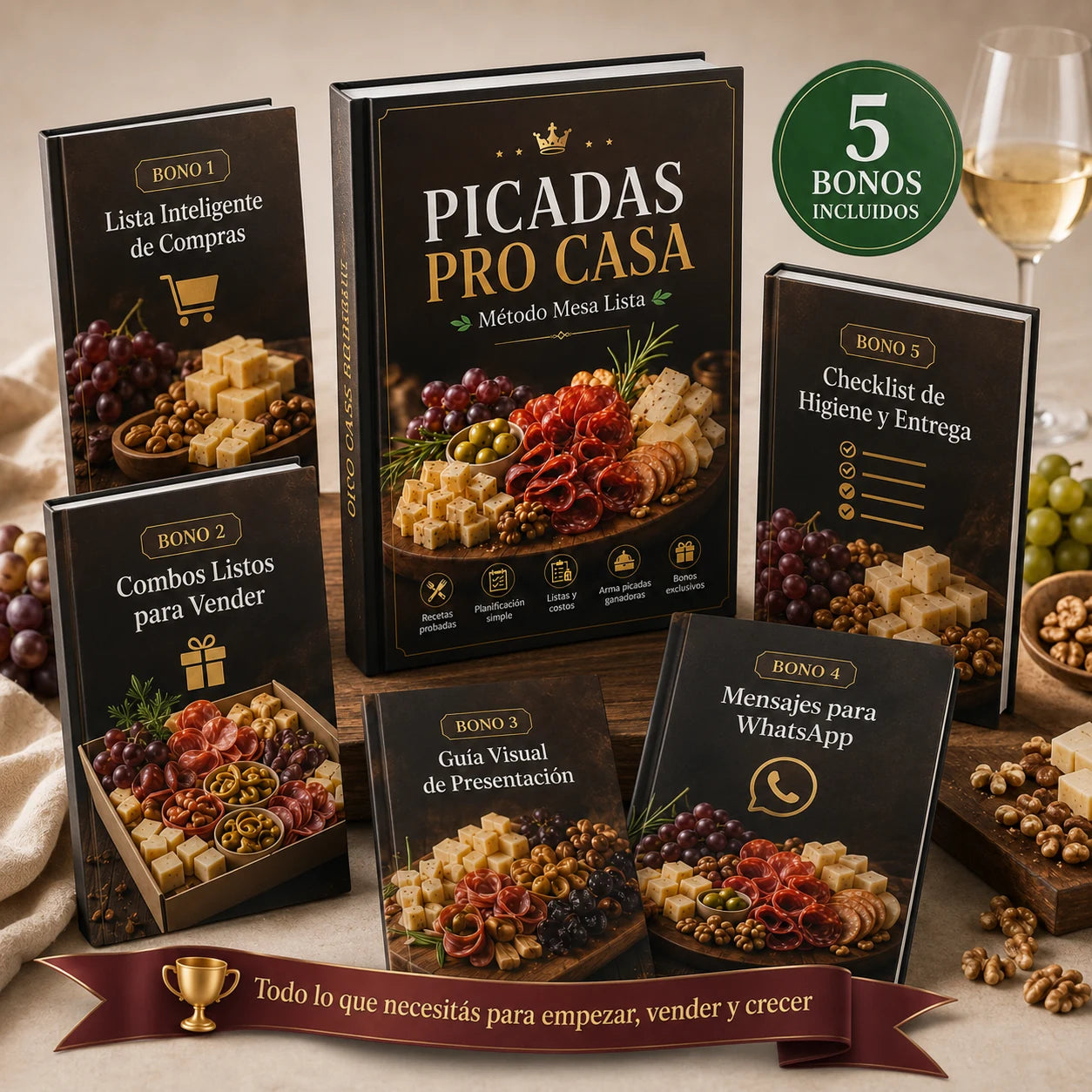 Picada lista para vender con el Método Mesa Lista